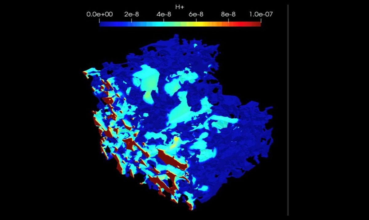Image shows low-salinity injection in Bentheimer sandstone. See: https://https-link-springer-com-443.webvpn.ynu.edu.cn/article/10.1007/s11242-021-01661-8
