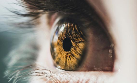 Close-up of human eye. Photo by Mark Arron Smith via pexels.jpg